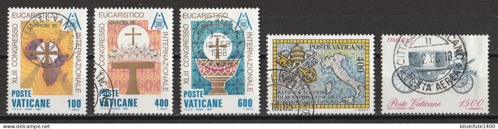 Vatican 1985 : Timbres Yvert & Tellier N° 770 - 771 - 773 - 776 - 777 - 778 - 779 - 780 - 781 - 783 Et 785 Oblitérés. - Gebraucht