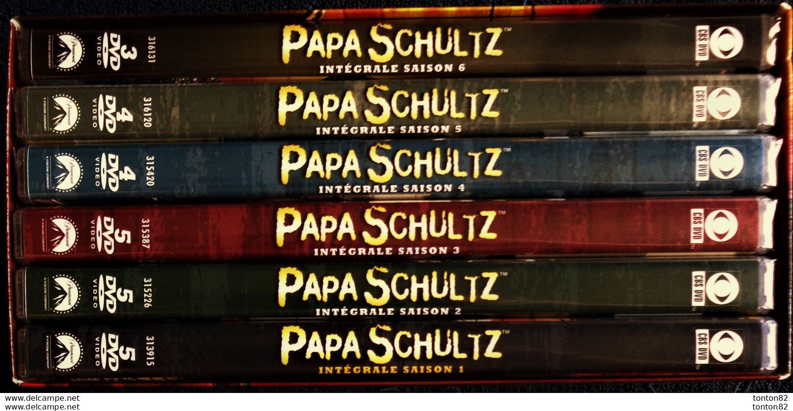 PAPA SCHULTZ - " Kollection Kommandant " - L'INTÉGRALE - Saisons 1 à 6 - 27 DVD + 1 .( 136 épisodes ) - Remastérisé ! - Séries Et Programmes TV