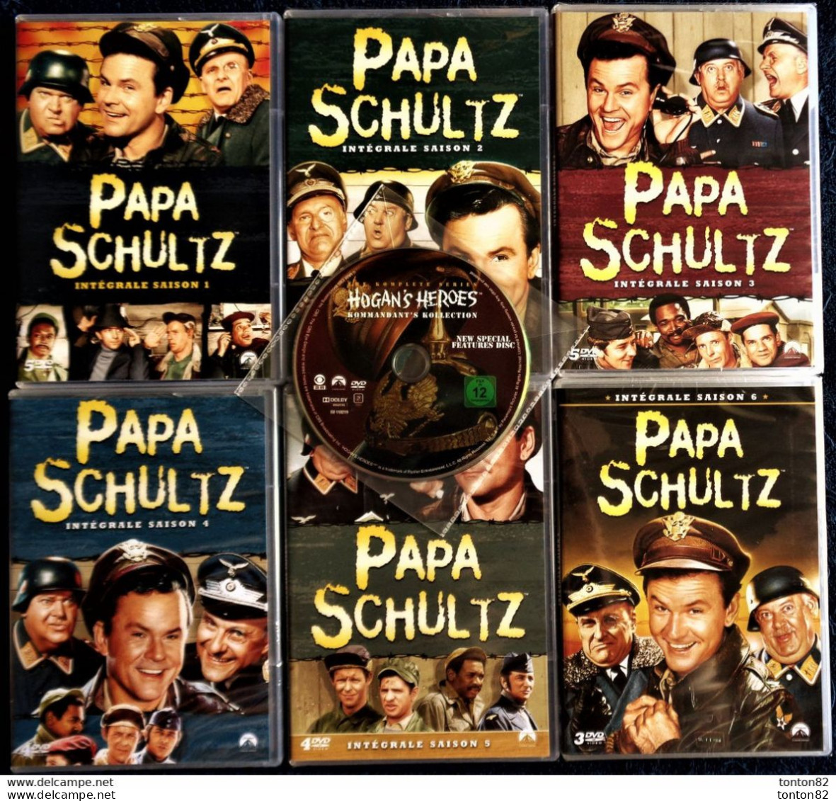 PAPA SCHULTZ - " Kollection Kommandant " - L'INTÉGRALE - Saisons 1 à 6 - 27 DVD + 1 .( 136 épisodes ) - Remastérisé ! - TV-Serien