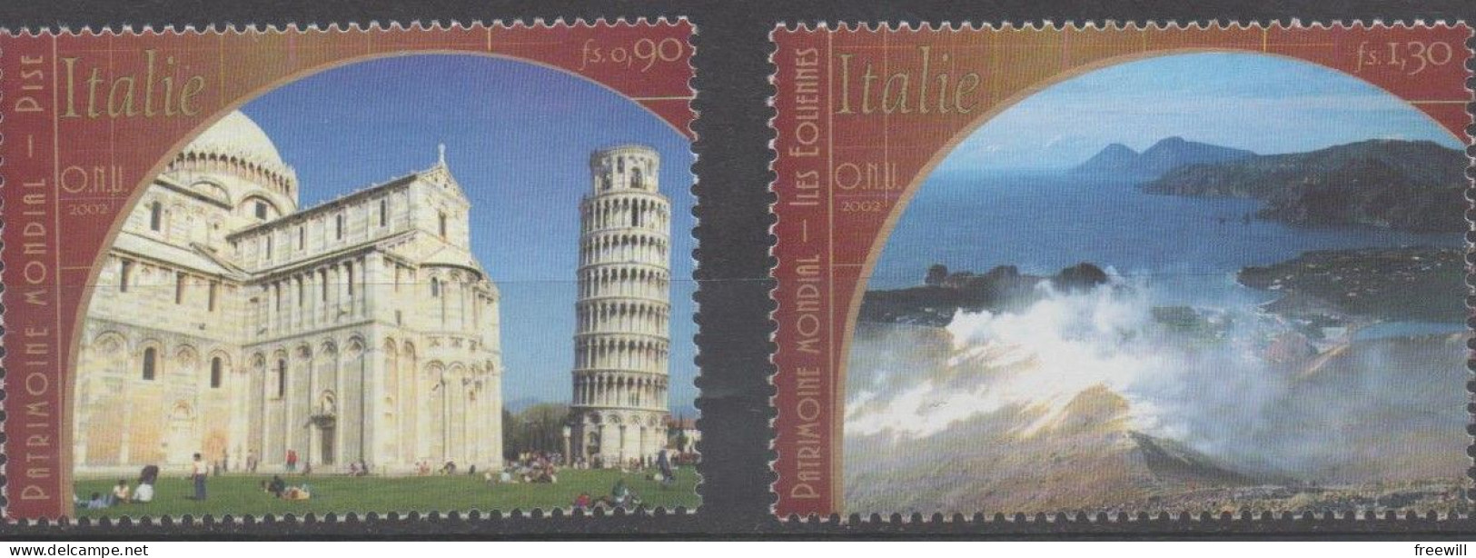 Italie , Italia    , Patrimoine Mondial  2002 XXX - Unused Stamps
