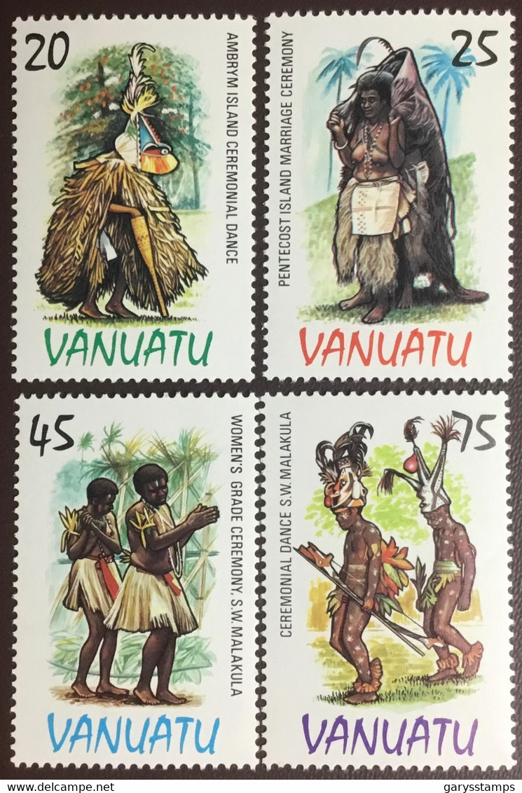 Vanuatu 1985 Traditional Costumes MNH - Vanuatu (1980-...)