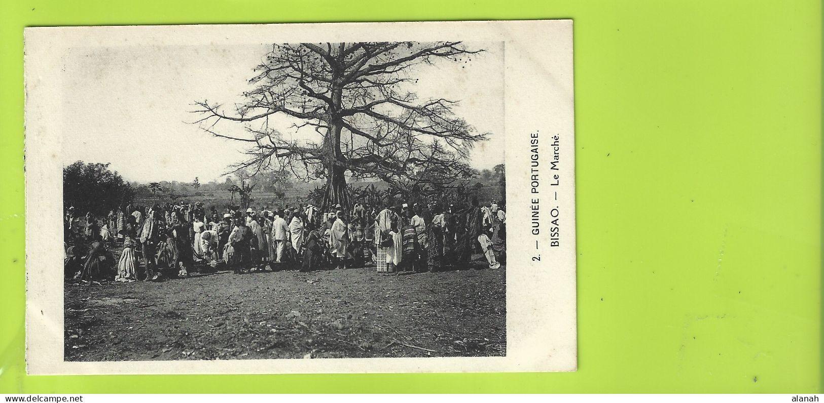 BISSAO Le Marché En Guinée Portugaise (Longuet) Guinea Bissau - Guinea-Bissau