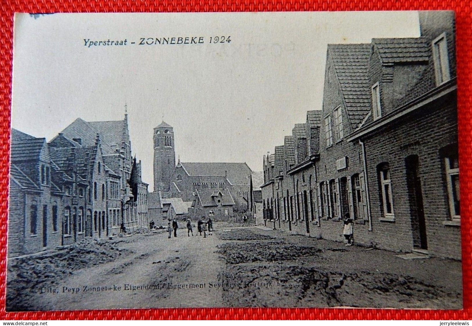 ZONNEBEKE  1924 -  Ieperstraat  - Yperstraat - Zonnebeke