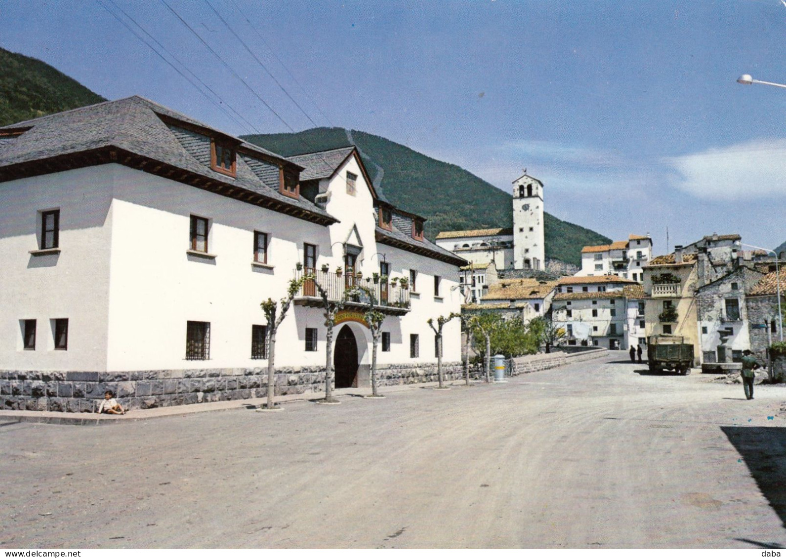 Biescas - Pirineo Aragones.  Barrio De San Pedro - Huesca