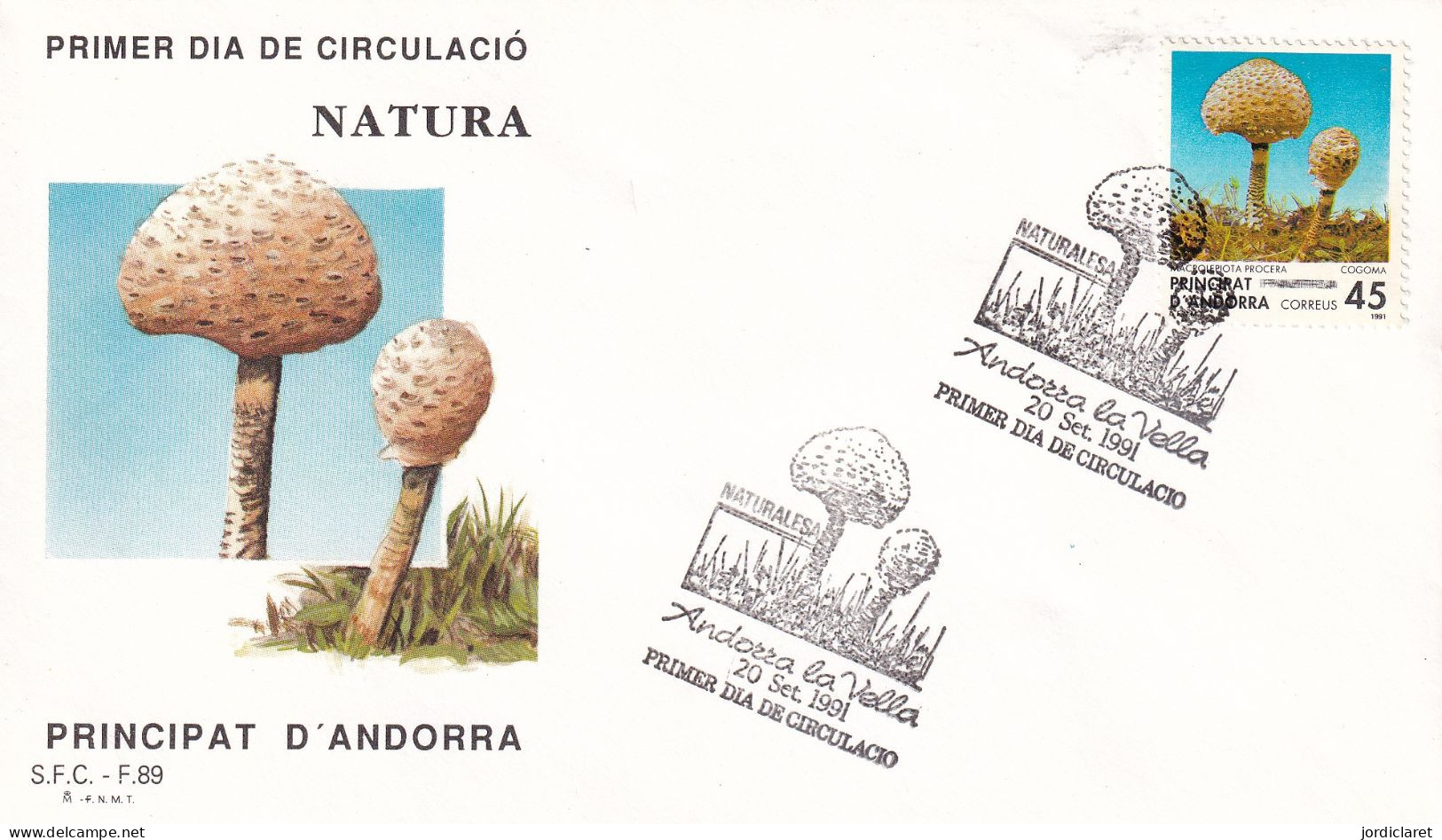 FDC  1989 - Lettres & Documents