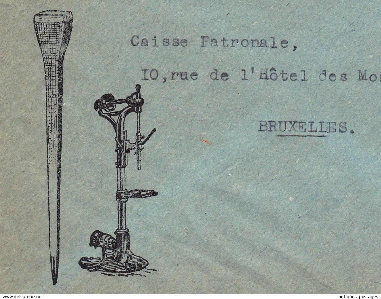 Lettre Anvers Antwerpen Belgique Louis Peeters Articles De Carrosserie Et Maréchalerie - 1934-1935 Leopold III.