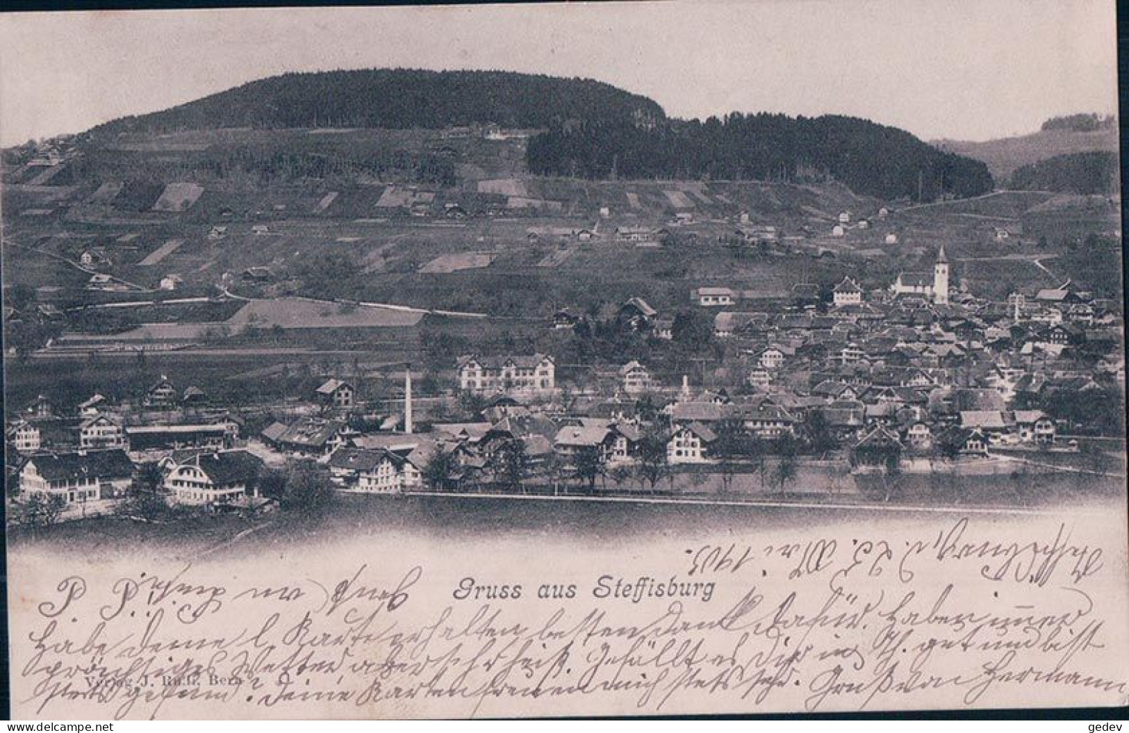 Gruss Aus Steffisburg BE (27.5.1903) - Steffisburg