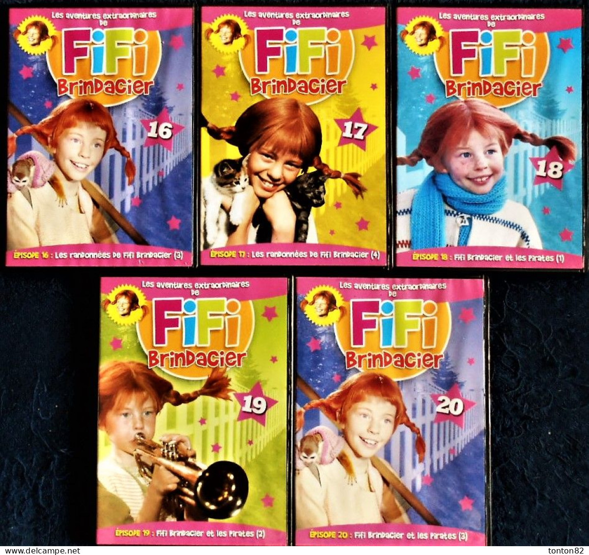 FIFI BRINDACIER - Lot De 25 DVD  - 1 à 25 - 1 épisode Par DVD . - Familiari