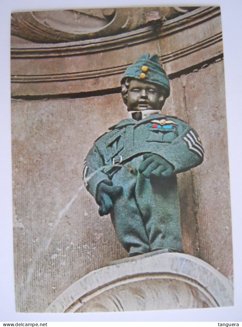 Bruxelles  Brussel Manneken-Pis Pilote RAF Miloot Pilot Edition Le Berrurier 104 - Beroemde Personen