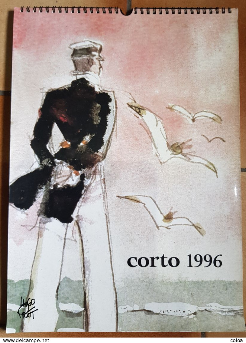 Hugo PRATT CORTO MALTESE Calendrier Corto 1996 - Agendas