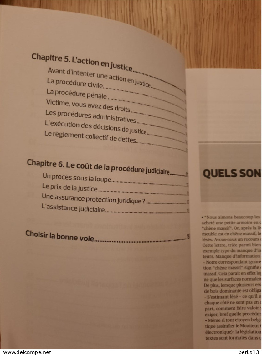 Défendre Vos Droits - Test Achats 2010 - Recht