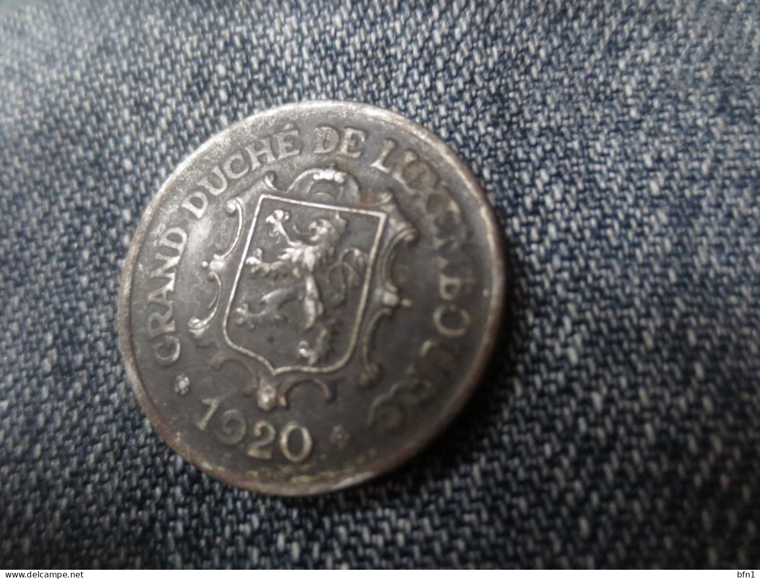 LUXEMBOURG 25 CENTIMES 1920 FER SUP - Luxembourg