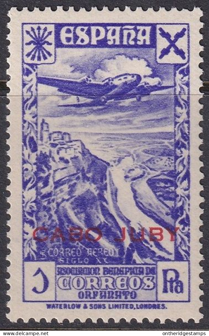 Cape Juby 1943 Beneficencia Ed 16 Cabo Juby MNH** - Cape Juby