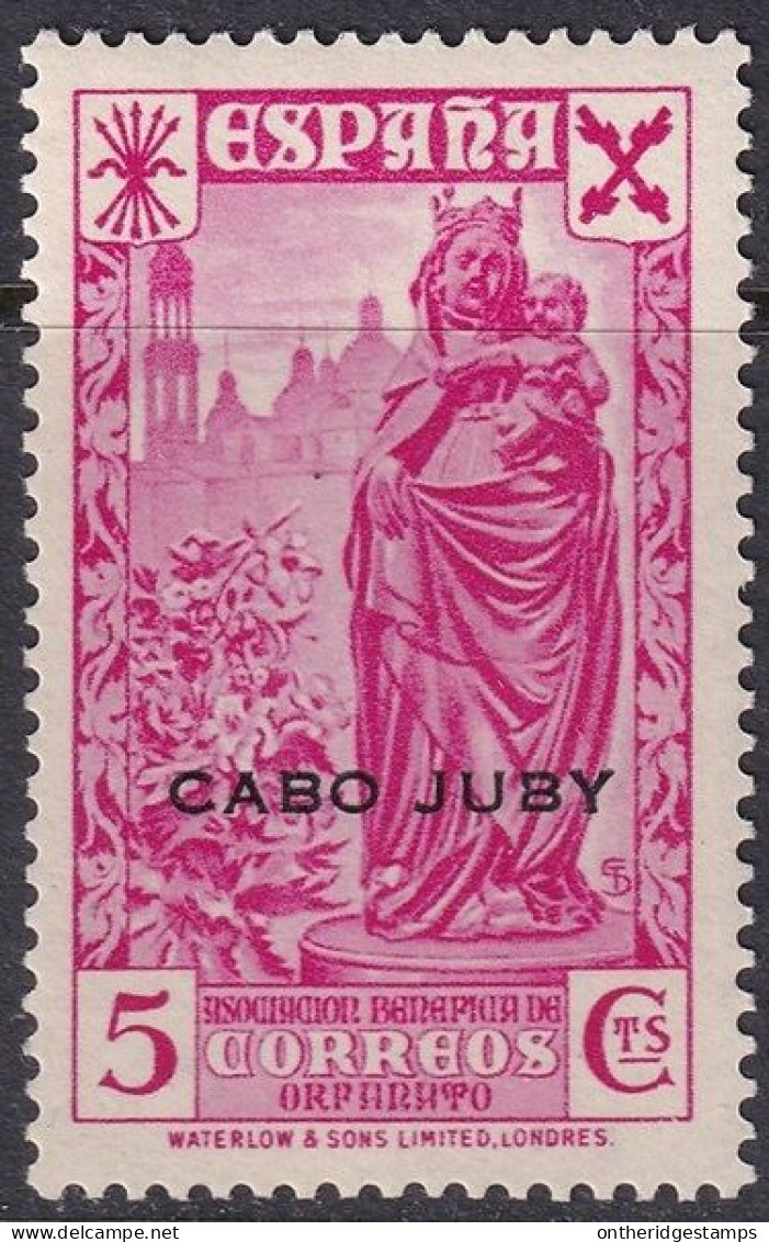 Cape Juby 1938 Beneficencia Ed 1 Cabo Juby MNH** - Cabo Juby