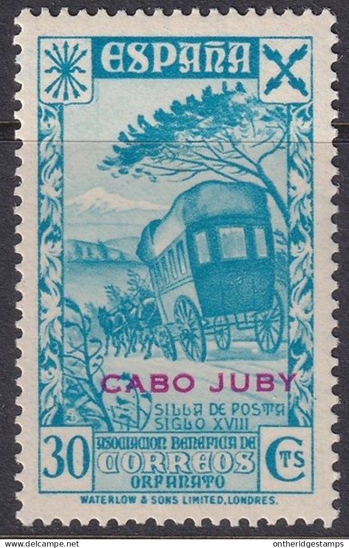 Cape Juby 1938 Beneficencia Ed 3 Cabo Juby MNH** - Cape Juby