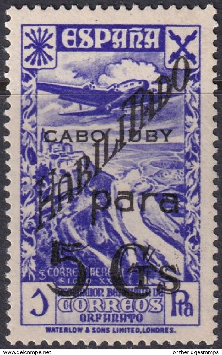 Cape Juby 1941 Beneficencia Ed 10 Cabo Juby MNH** - Cape Juby