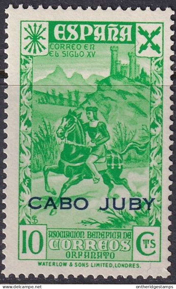 Cape Juby 1943 Beneficencia Ed 13 Cabo Juby MNH** - Cabo Juby