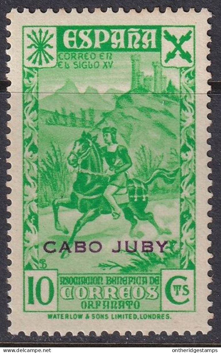 Cape Juby 1938 Beneficencia Ed 2 Cabo Juby MNH** - Cabo Juby