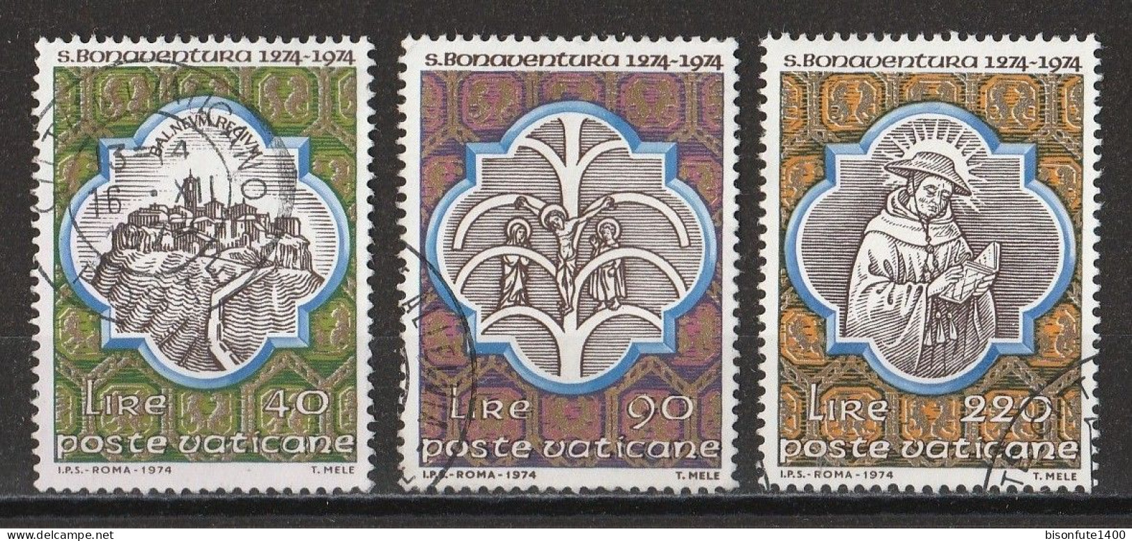 Vatican 1974 : Timbres Yvert & Tellier N° 569 - 570 - 571 - 572 - 573 - 574 - 575 - 576 - 577 Et 578 Se Tenant - 579 -.. - Used Stamps