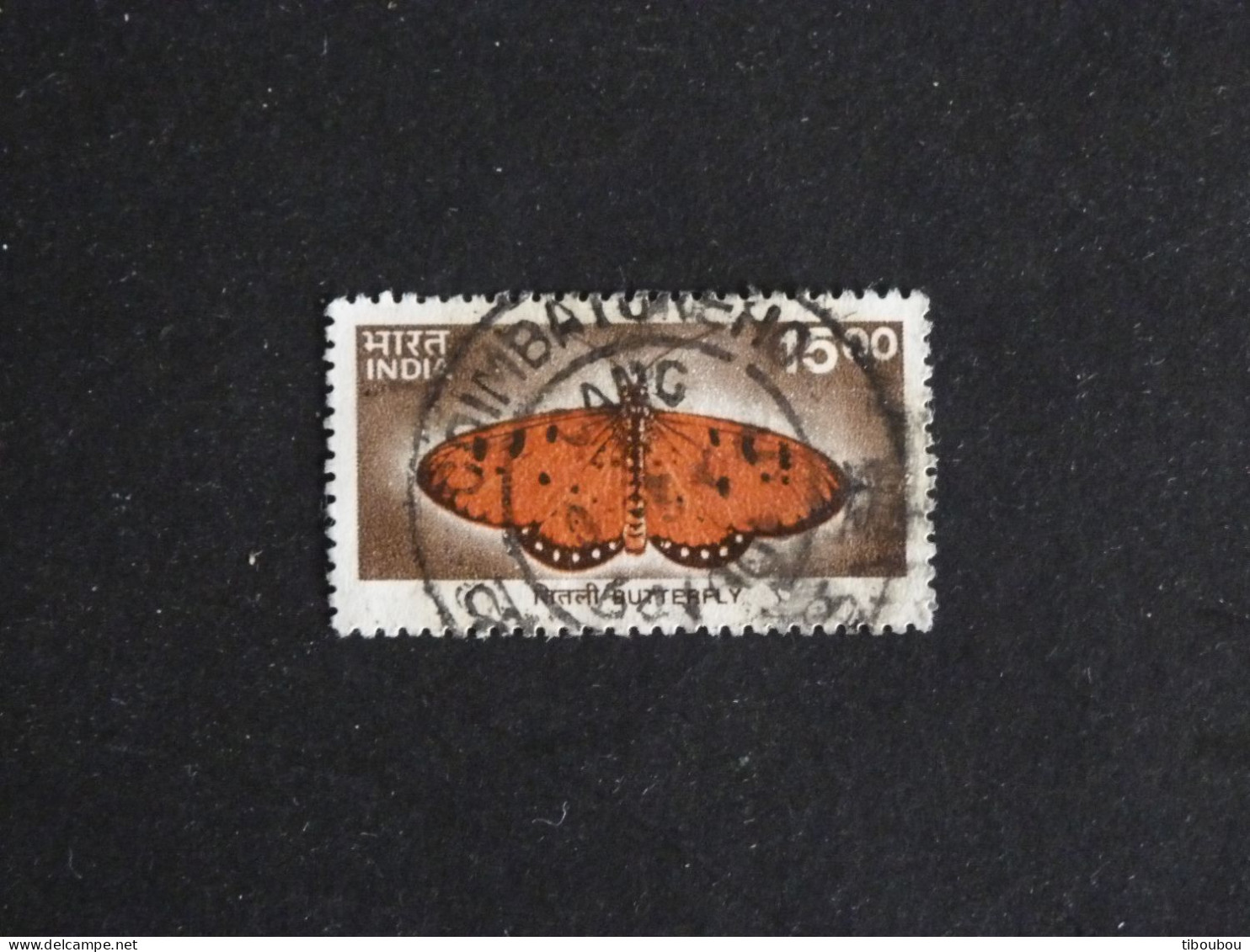 INDE INDIA YT 1563 OBLITERE - PAPILLON BUTTERFLY - Usados