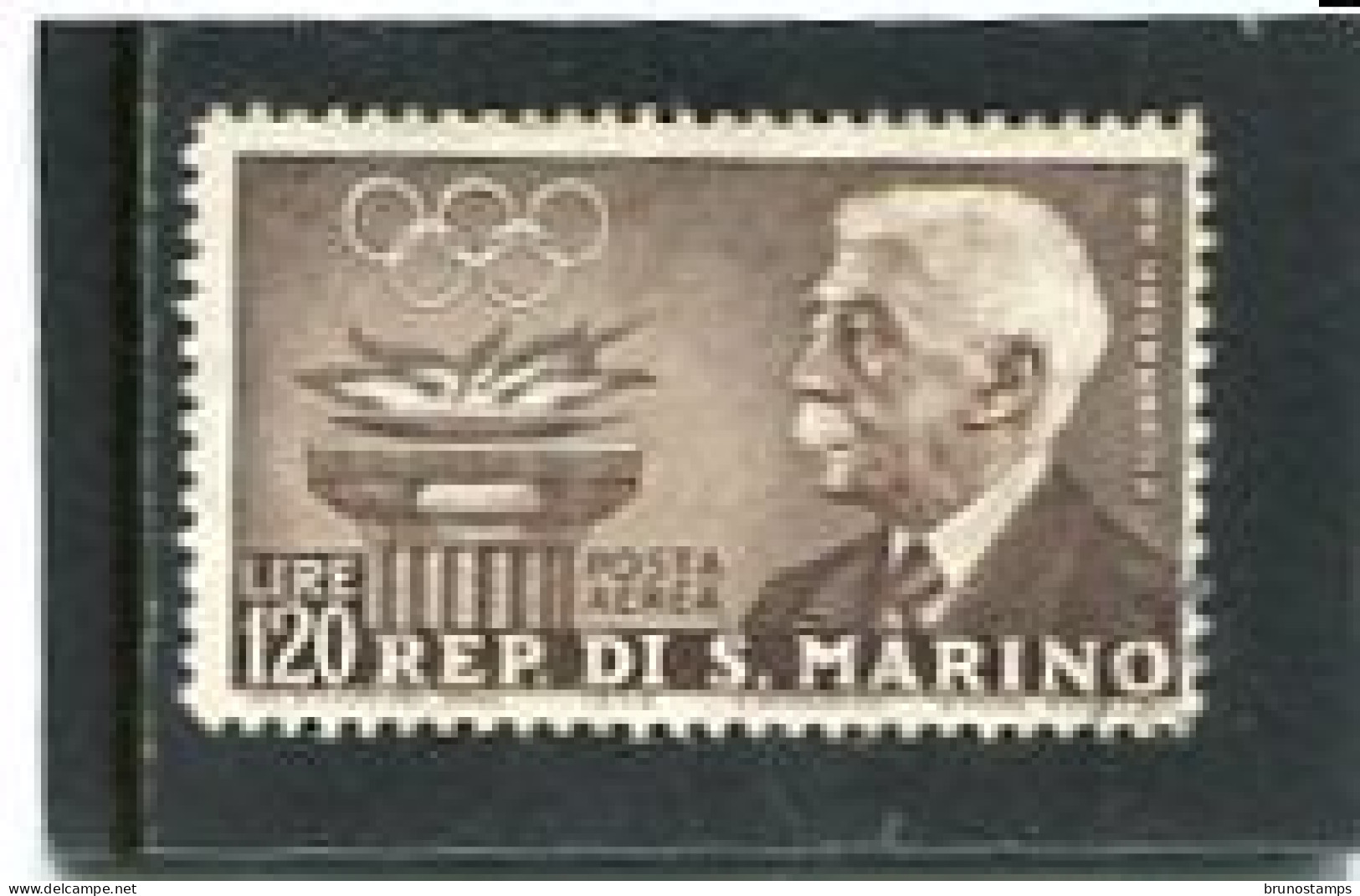 SAN MARINO - 1959    120 L  PRE-OLYMPIC  FINE USED - Gebruikt