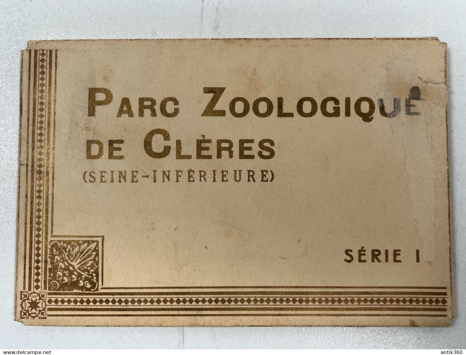 Pochette De 8 CPA Parc Zoologique De Clères (76) Série I - Clères