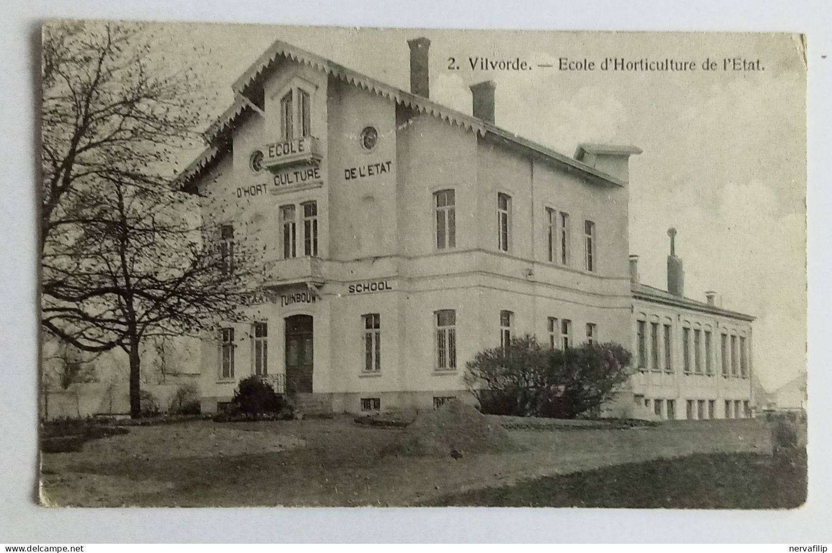 2 - Vilvorde - École D'Horticulture De L'Etat. Ed. H. Bertels - Vilvoorde