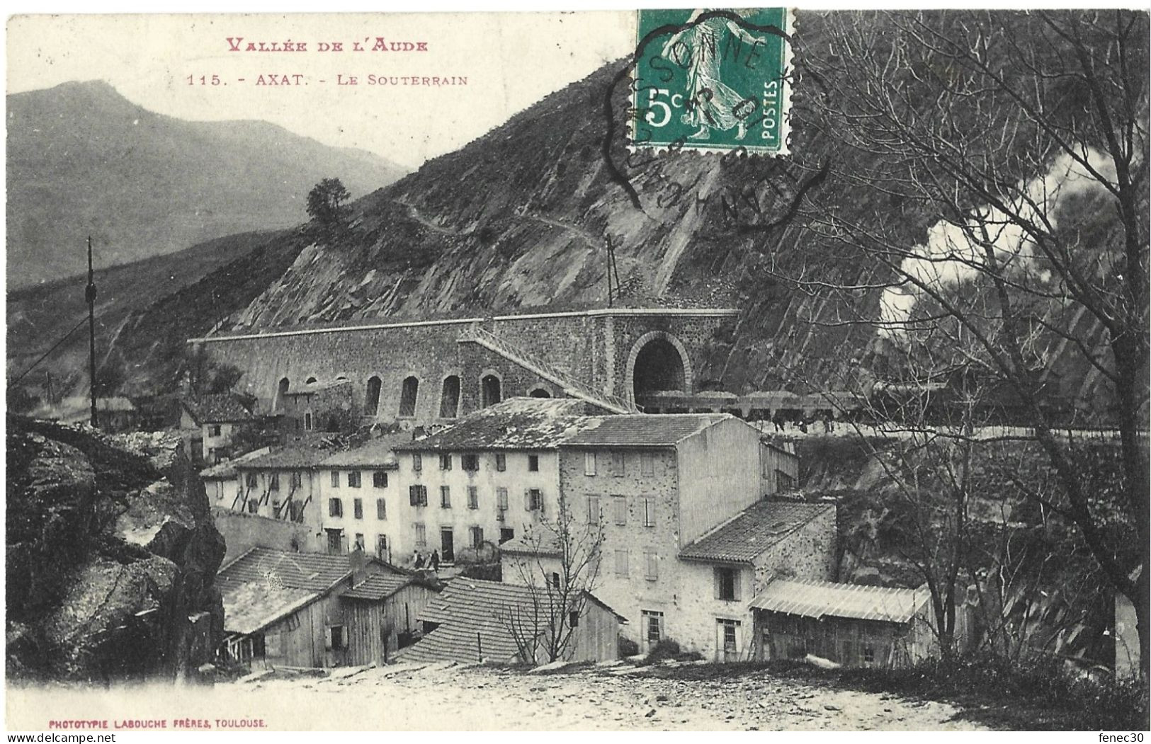 11 Vallée De L'Aude Axat Le Souterrain - Axat