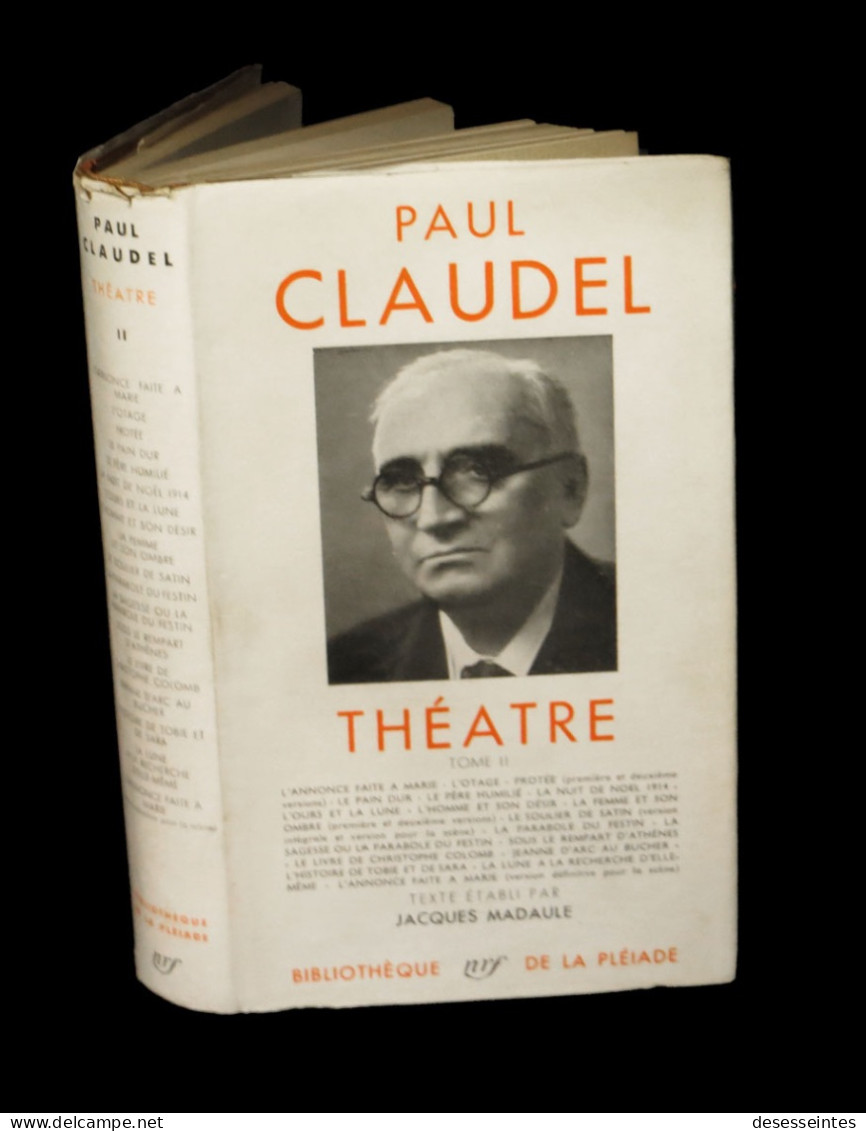 [La Pléiade] CLAUDEL (Paul) - Théâtre II. - La Pleyade