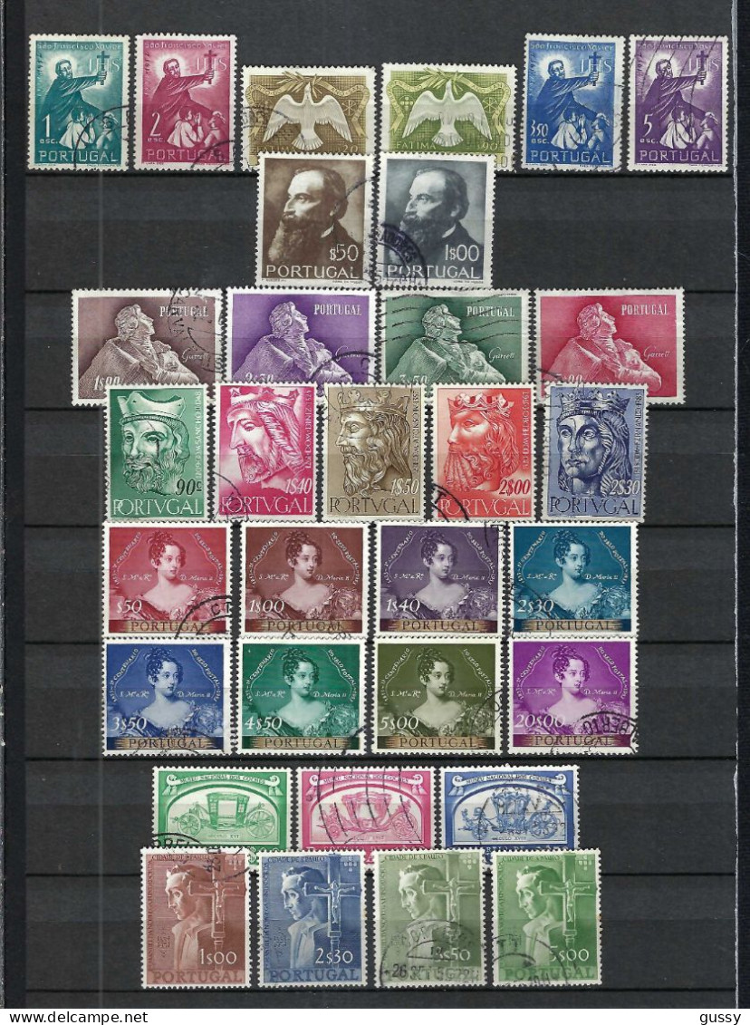 PORTUGAL 1951-57: Lot D' Obl. - Used Stamps