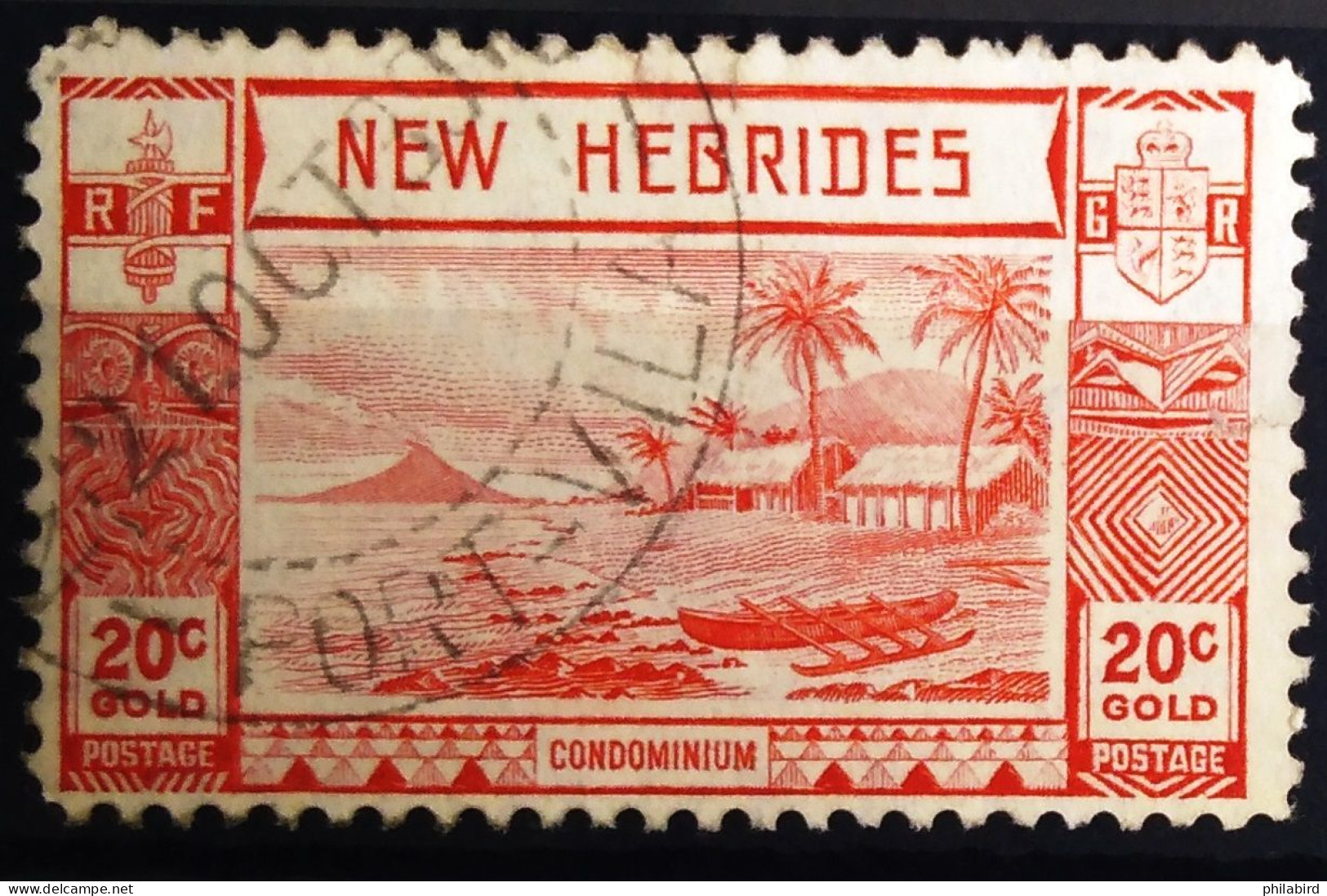 NOUVELLES HEBRIDES                      N° 115                      OBLITERE - Used Stamps