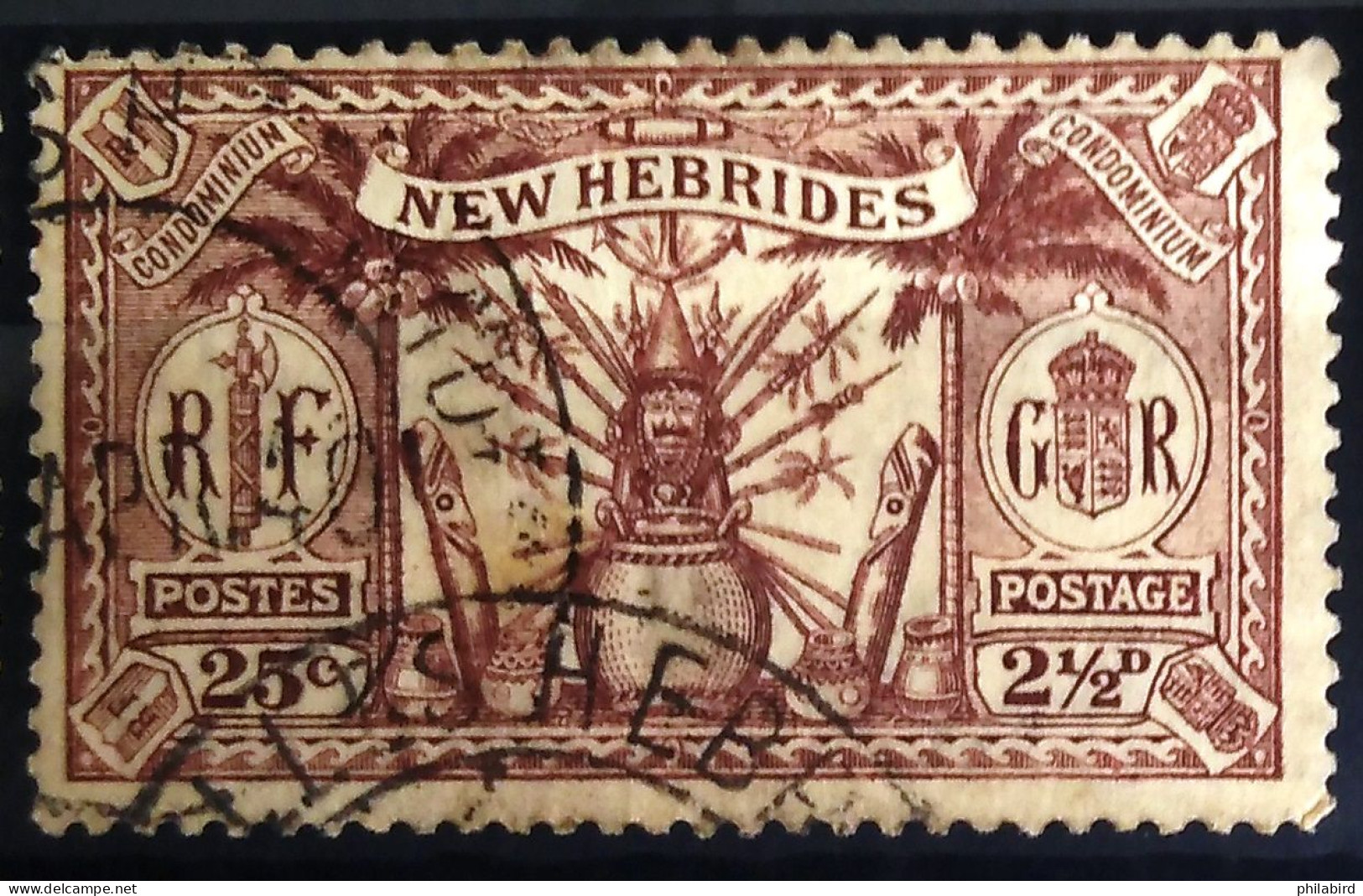 NOUVELLES HEBRIDES                      N° 94                      OBLITERE - Used Stamps