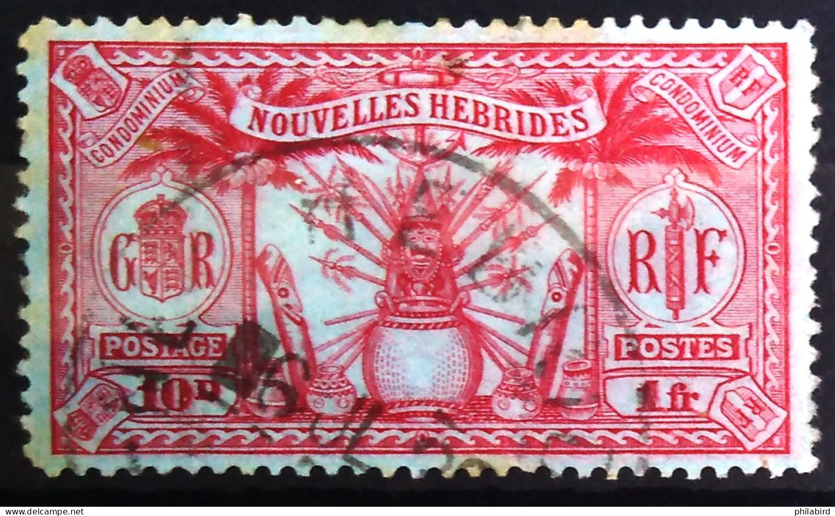 NOUVELLES HEBRIDES                      N° 88                      OBLITERE - Used Stamps