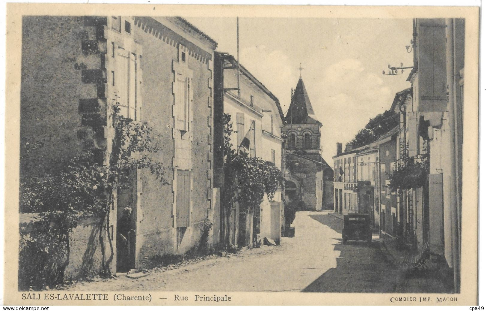 16    SALIES - LAVALETTE  RUE  PRINCIPALE - Autres & Non Classés