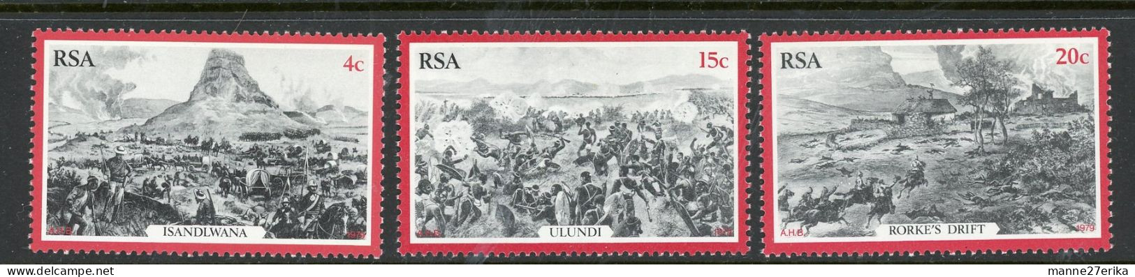 South Africa MNH 1979 Centenary Of Zulu War - Unused Stamps