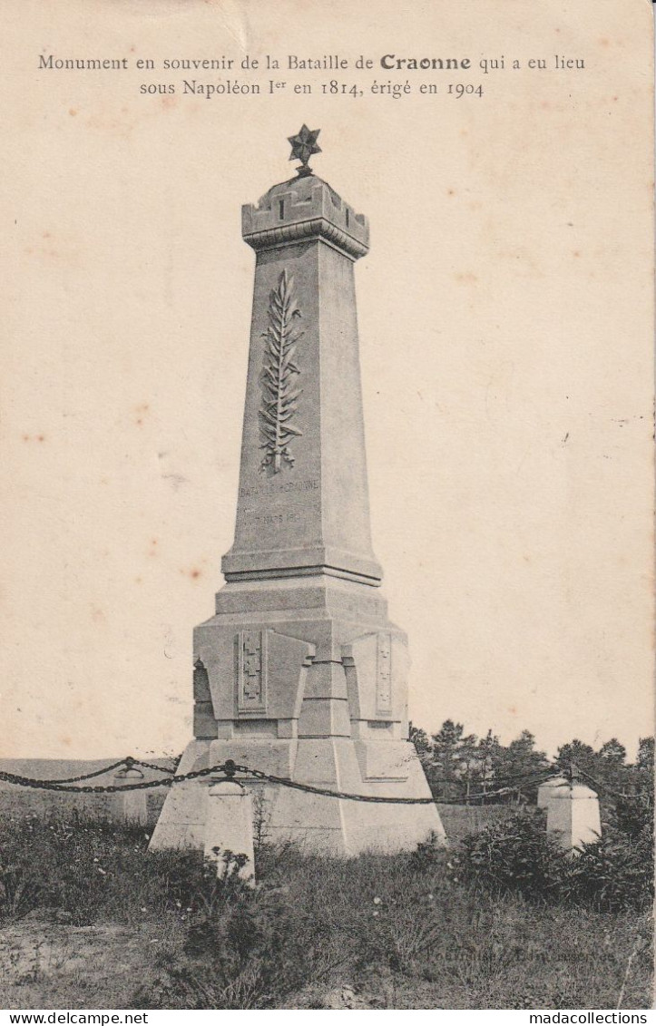 Craonne (02 - Aisne)  Le Monument - Craonne