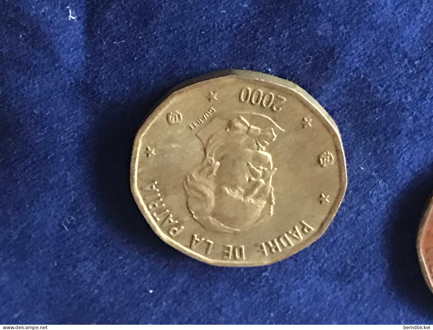 Münze Münzen Umlaufmünze Dominikanische Republik 1 Peso 2000 - Dominicaine
