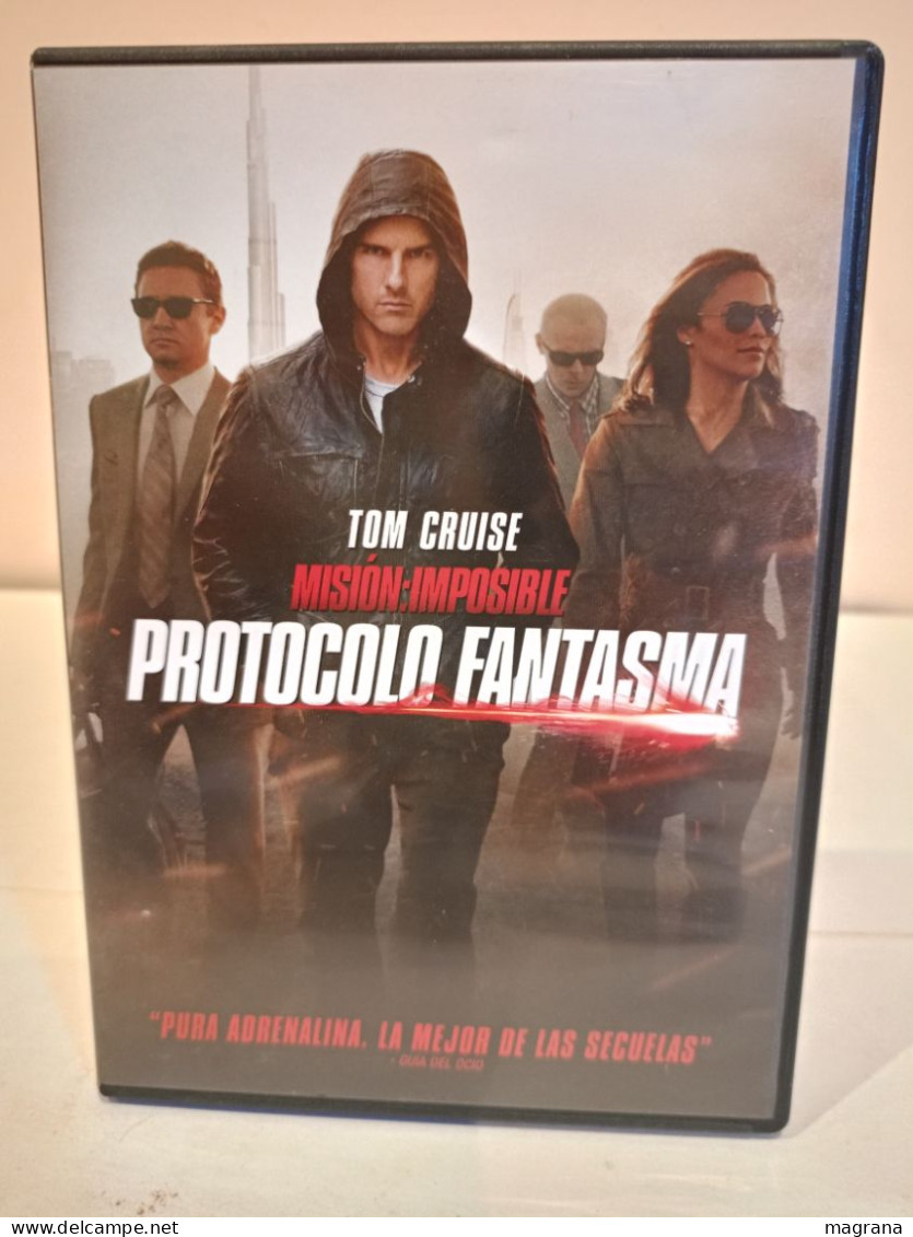 Película DVD. Misión: Imposible. Protocolo Fantasma. Tom Cruise. 2011. Paramount. - Politie & Thriller