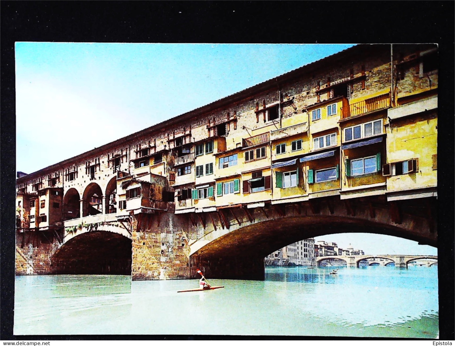 ► Cpsm FIRENZE Ponte Vecchio   Canoë - Aviron