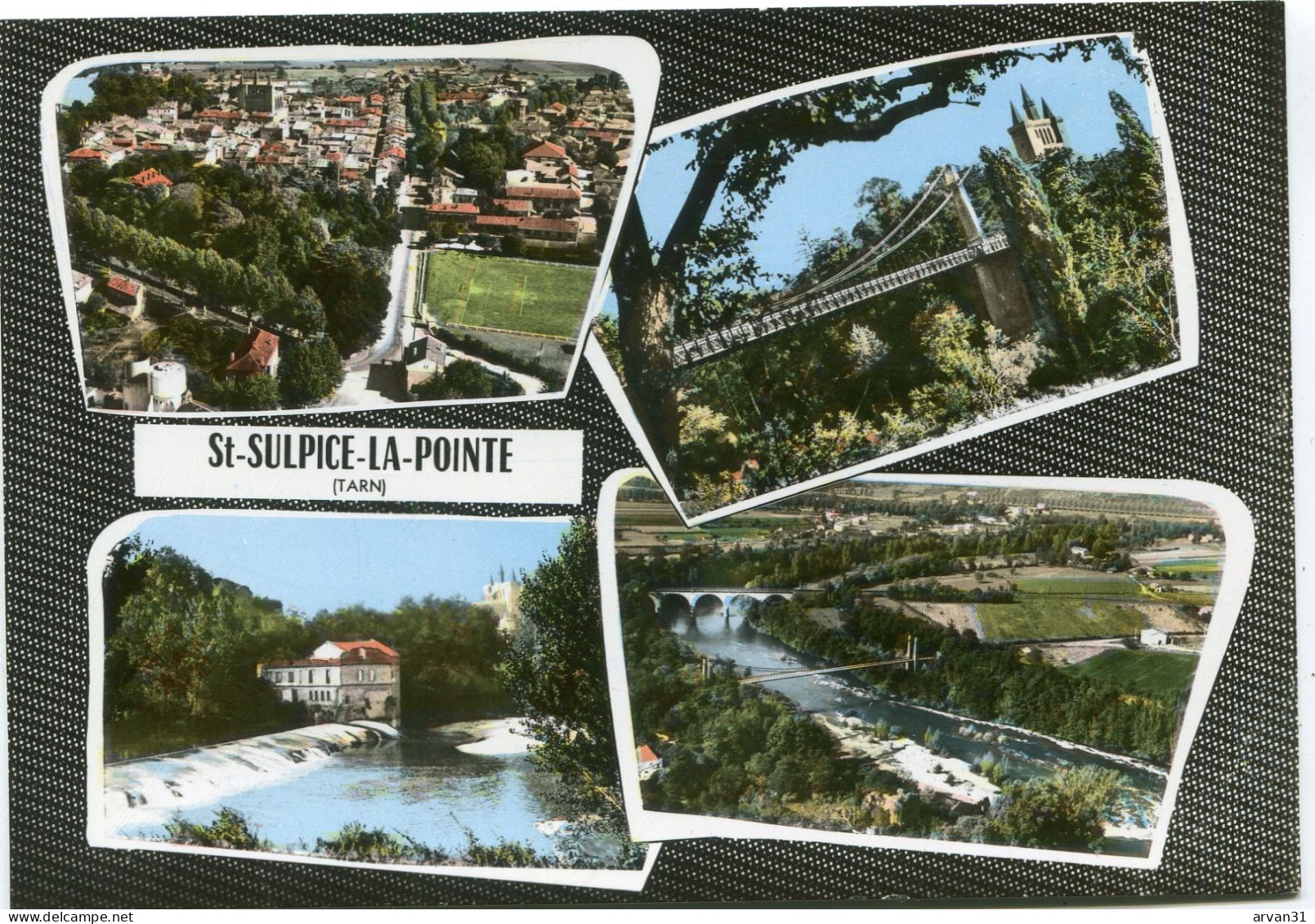 St SULPICE La POINTE - 4 VUES Des ANNEES 70   - - Saint Sulpice