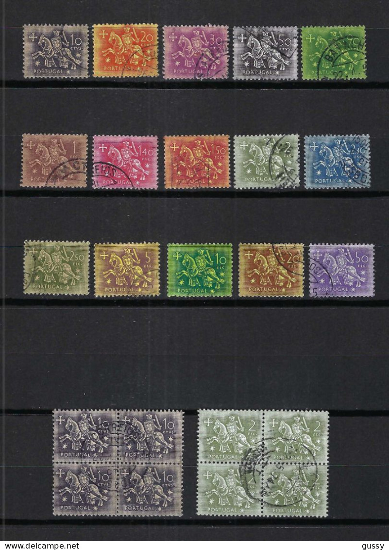 PORTUGAL Ca.1953: Lot D' Obl. - Usado