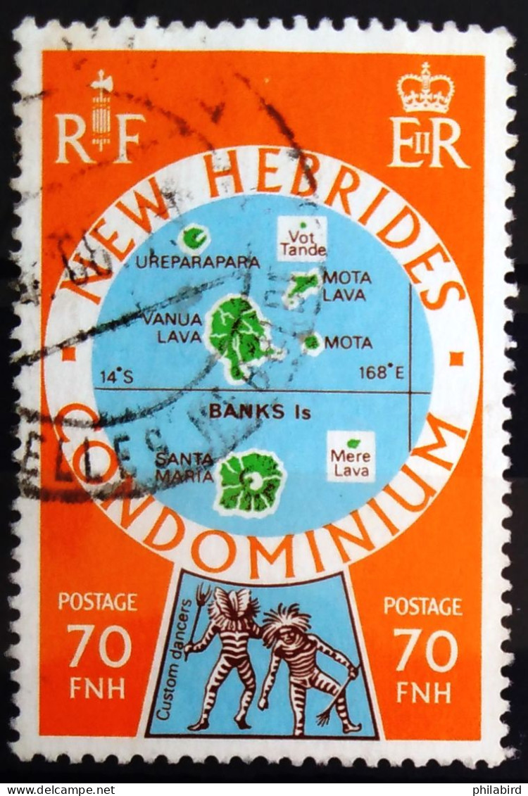 NOUVELLES HEBRIDES                      N° 504                      OBLITERE - Used Stamps