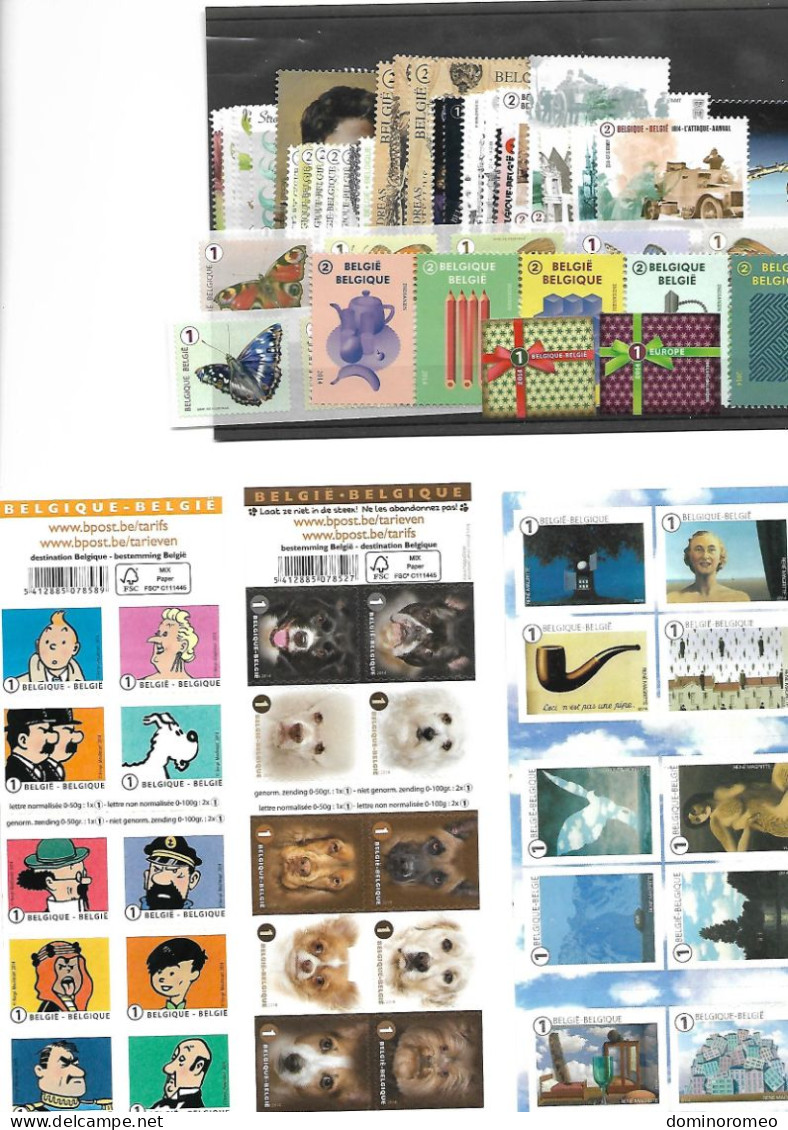 Compleet Jaargang 2014 Postfris **  80 % Postprijs = Alle Postzegels + Alle Blokken + Zegels Uit Blokken En Boekjes - Jahressätze