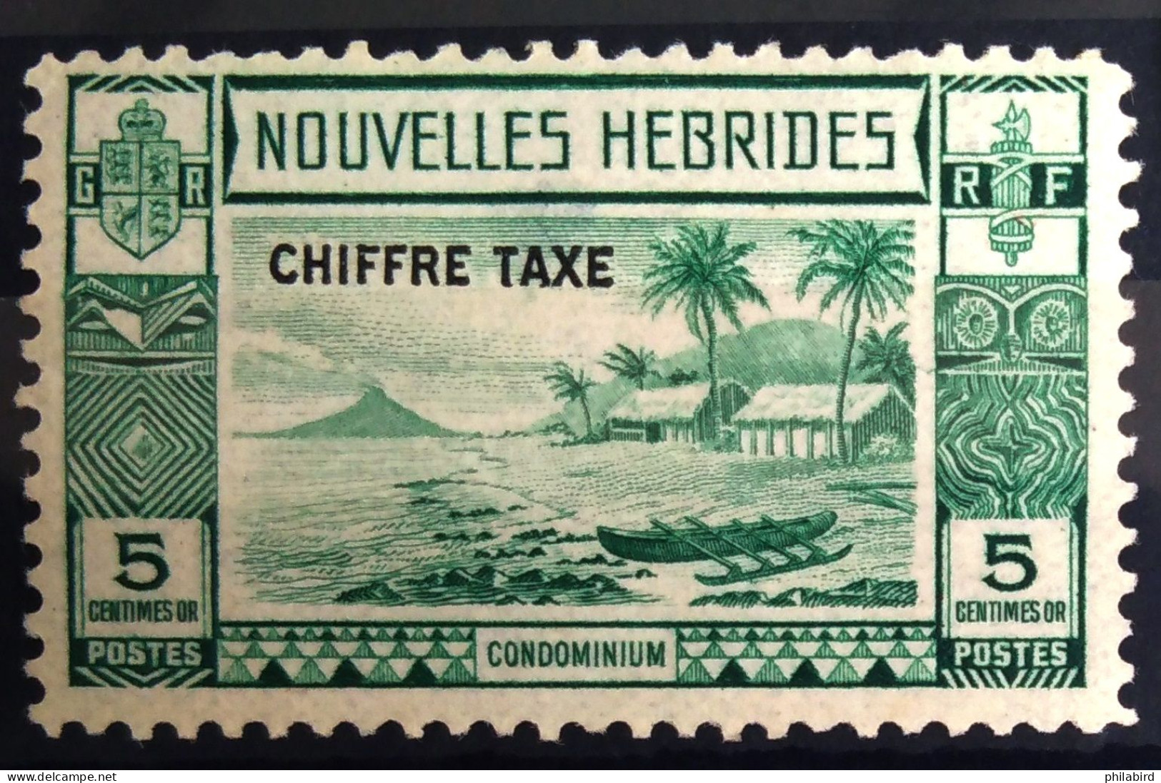 NOUVELLES HEBRIDES                      TAXE 11                      NEUF* - Postage Due