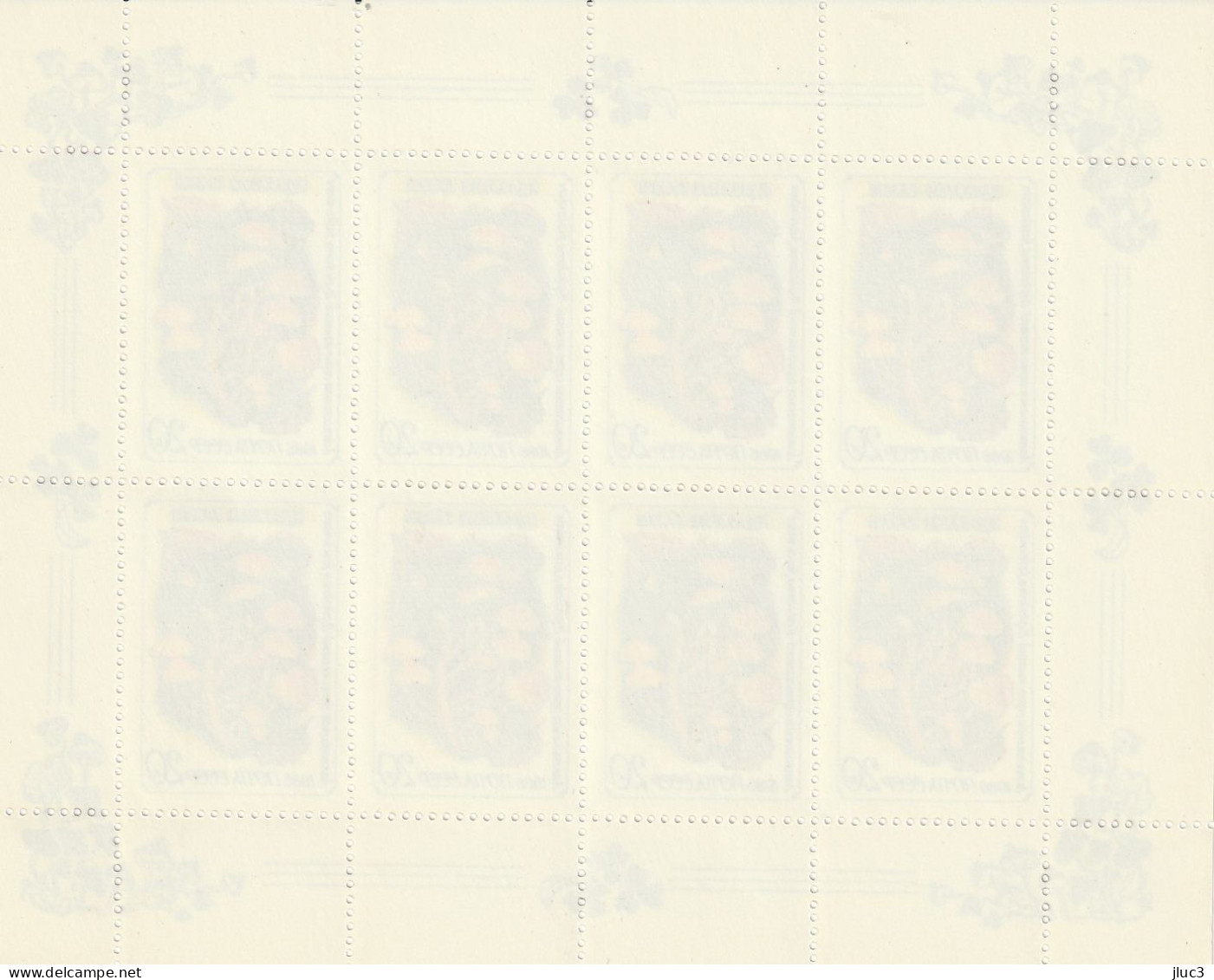PF5304-08(2) - URSS 1986 - La Superbe Série de 5 Feuilles Entières Neuves**  N° 5304 à 5308 (YT)  --  FLORE  Champignons