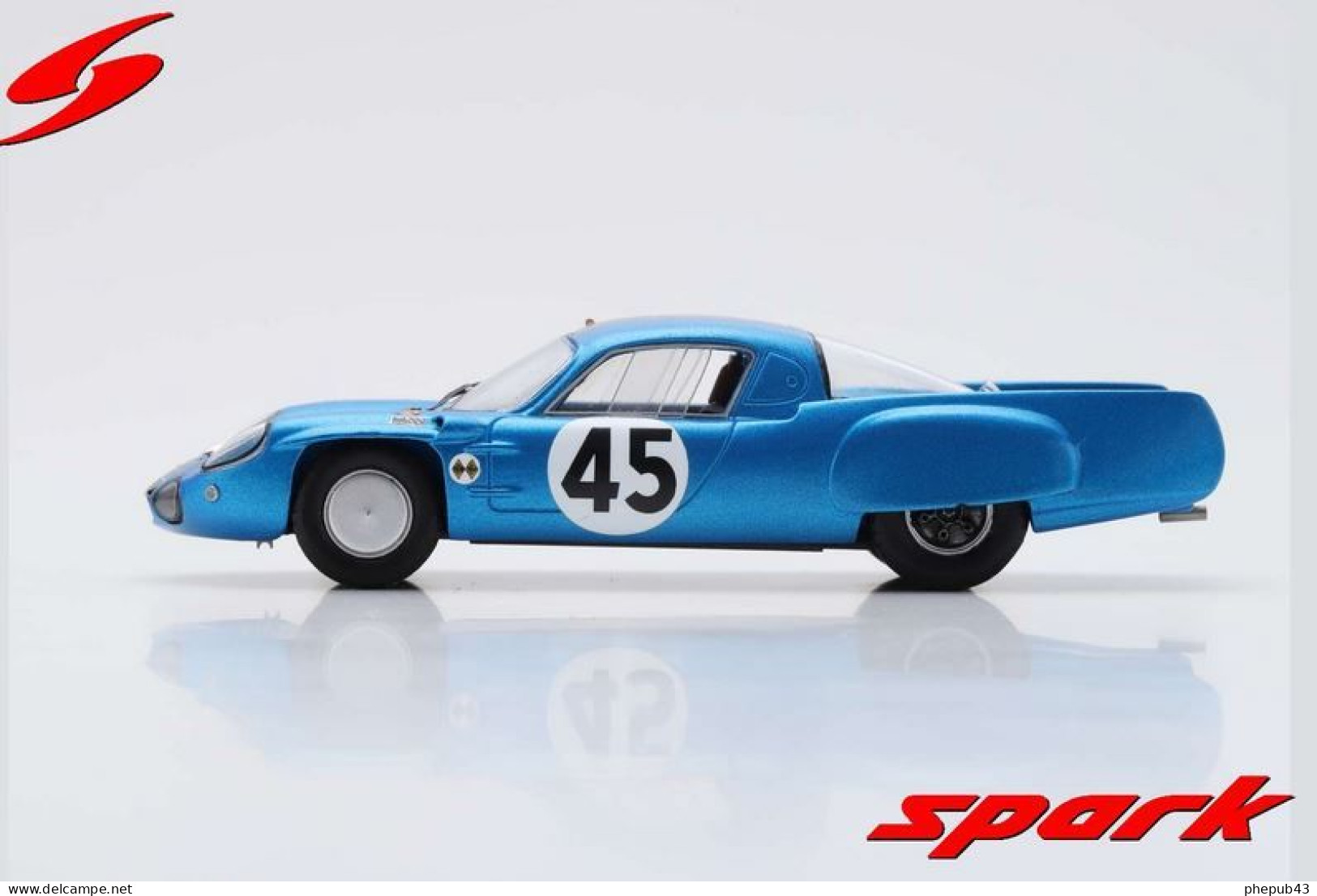 Alpine A210 - 24h Le Mans 1966 #45 - G. Verrier/R. Bouharde - Spark - Spark