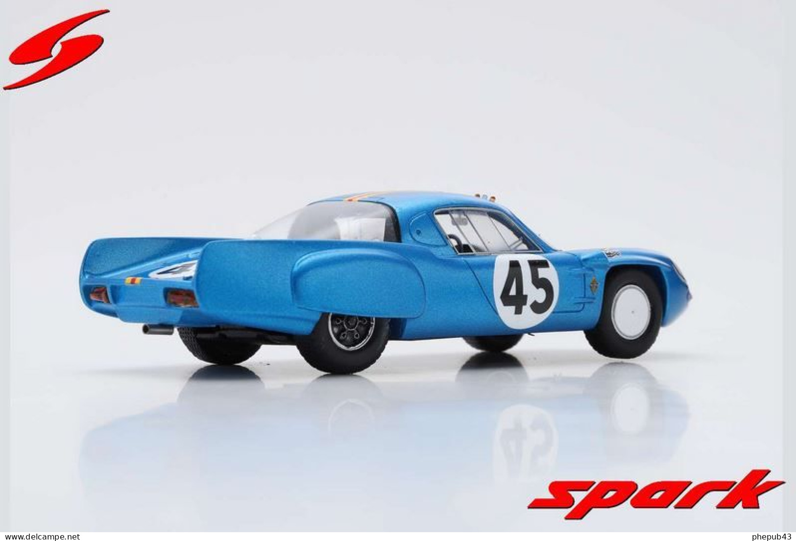 Alpine A210 - 24h Le Mans 1966 #45 - G. Verrier/R. Bouharde - Spark - Spark