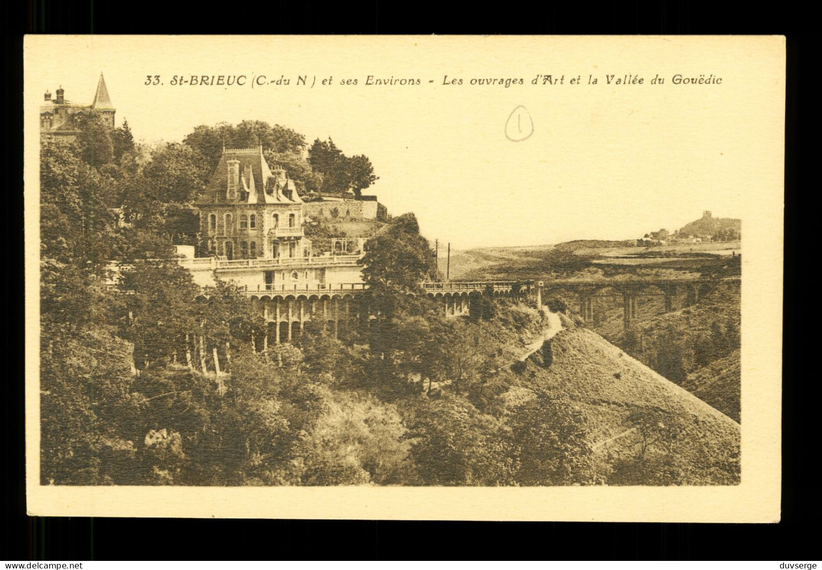 22 Cotes D' Armor Saint Brieuc 5 Cartes Postales Viaduc Chemin De Fer ( Voir 10 Scans ) - Structures