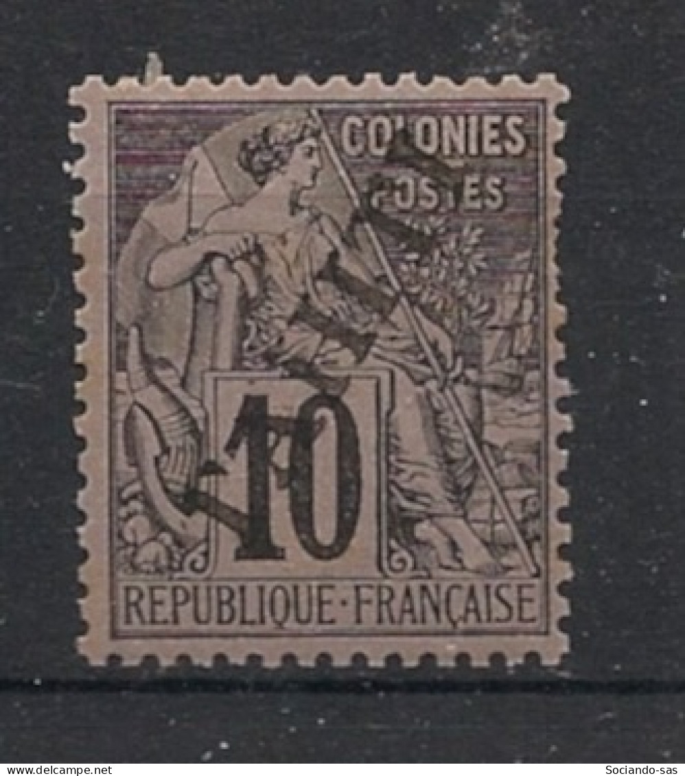 TAHITI - 1893 - N°YT. 11 - Type Alphée Dubois 10c Noir - Neuf * / MH - Neufs