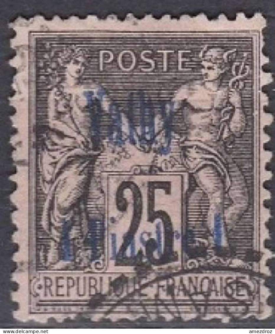 Vathy 1893 N° 7 Paix Et Mercure (H36) - Oblitérés